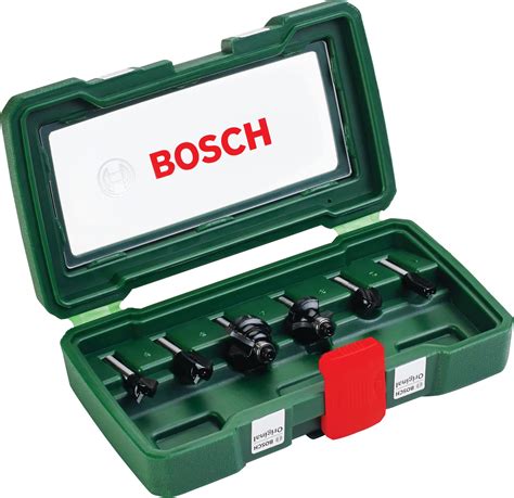 Bosch Pi Ces Ensemble De Fraises Au Carbure Pour Le Bois