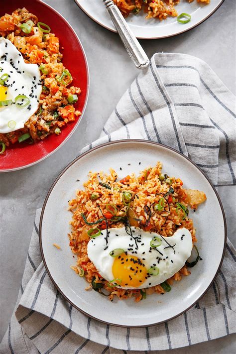 how to make kimchi fried rice 1