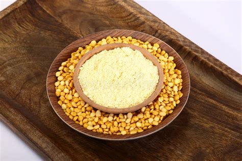 Chana Daal With Besan Indian Food Stock Image Image Of Cook Flour