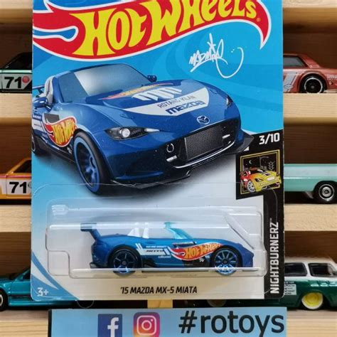 Hot Wheels Mazda Miata Original Mattel Shopee Malaysia