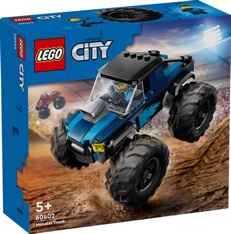 Lego City Blue Monster Truck Build And Play Australia