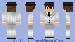 White Suit Minecraft Skin