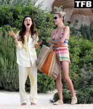 Maxim Magnus Sexy Poses Showing Off Her Hot Figure In A Bikini On Holiday In Ibiza AZNude