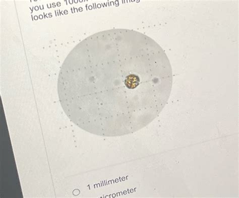 Solved You determine the diameter of the field of view of a | Chegg.com