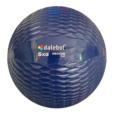 Bola de Peso Medicine Ball Treino Musculação 5Kg EVA Dalebol 1 Fit