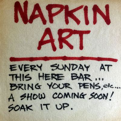 NEW – Napkin Art Gallery | thinkinthemorning.com