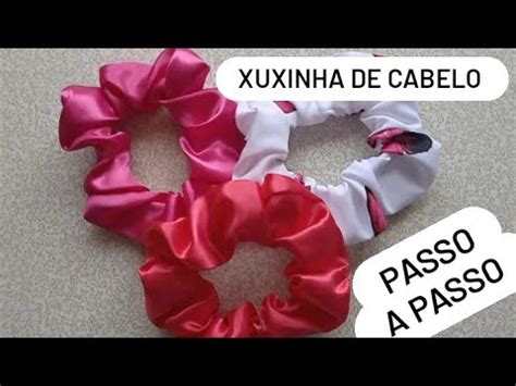 Como Fazer Xuxinha De Cabelo Scrunchie F Cil E R Pido Youtube