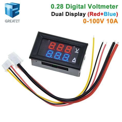 Volt Metro Digital Amper Metro Pantalla Dual Detector De Voltaje