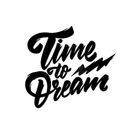 Dream Discover Travel Hand Drawn Black Color Lettering Phrase Vector