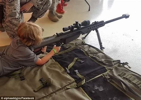 Alpha Addy Wows Gun Enthusiasts With Her Firearm Skills Daily Mail Online