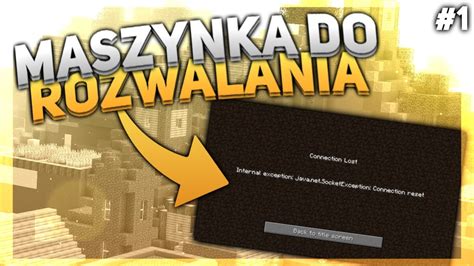 Maszynka Do Rozwalania Serwer W Minecraft Opis Youtube