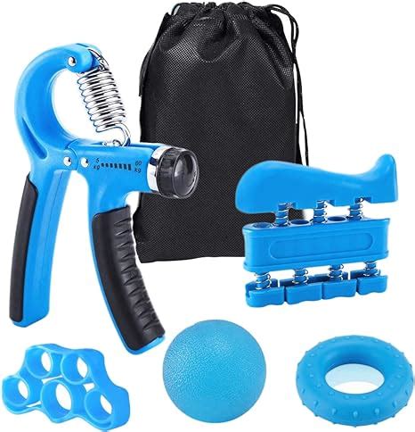 Kit De Entrenamiento Para Fortalecer El Agarre De La Mano Paquete De 5