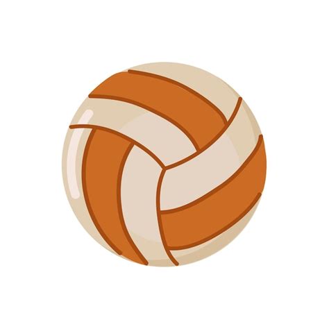 Premium Vector Volleyball Ball Iconstration Clipart Isolated Vector