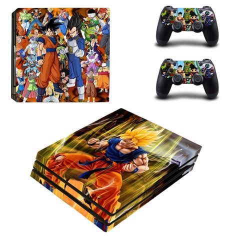 OSTSTICKER OSTSTICKER Super Saiyan Warrio Vinil Tampa Da Pele Para Sony