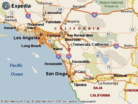 Temecula Ca Map ~ ELAMP