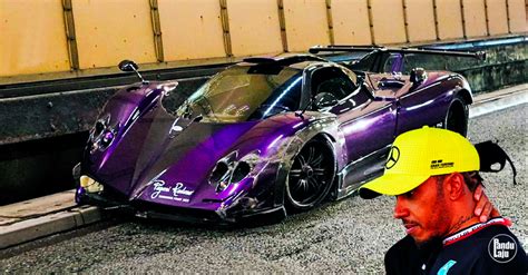 Pagani Zonda 760 LH Terlibat Kemalangan UK Pernah Jadi Milik Hamilton