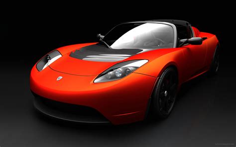 tesla roadster sports car wallpaper hd car wallpapers id