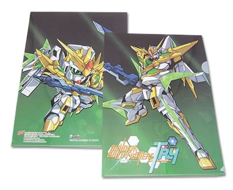 Gundam Build Fighters Try Star Winning Anime File Folder Ge 26476