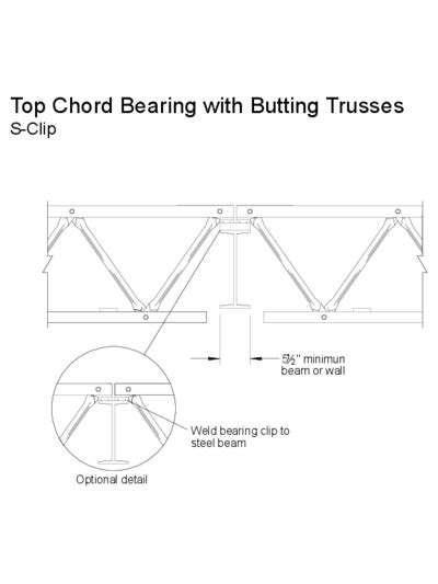 Wood Floor Truss Top Chord Bearing Floor Roma