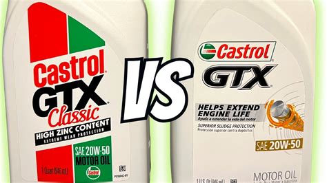 Castrol Gtx Motor Oil