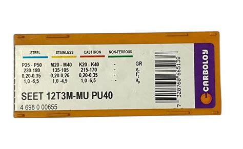 Carboloy Carbide Face Milling Insert For Industrial At Best Price In Pune