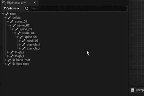 虚幻引擎control Rig中的控制点、骨骼和null 虚幻引擎 5 4 文档 Epic Developer Community