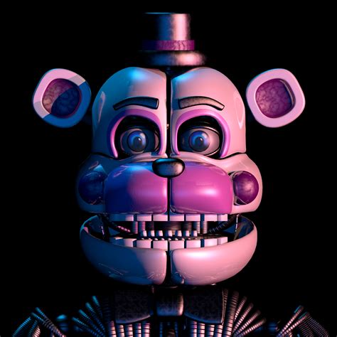 Funtime Freddy V3 Wip Blender Model Rfivenightsatfreddys