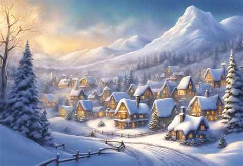 How To Make Perfect Snow For Your Christmas Village