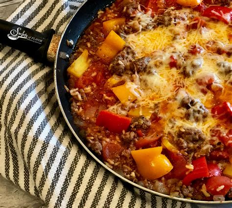 One Pot Unstuffed Peppers Recipe Best Crafts And Recipes