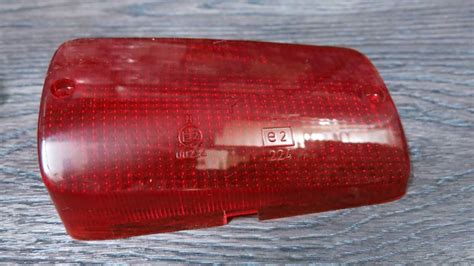 Peugeot Right Tailight Plastic Lens Transparent Feu Arriere Droit