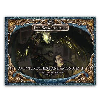 DSA5 Spielkartenset Deluxe Aventurisches Pandämonium 2 DE P3 Spiele