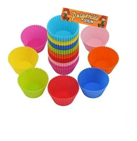 Molde Silicona Para Muffins Individual X 6