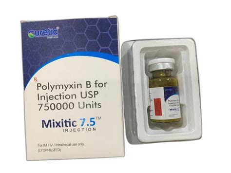 Polymyxin B Injection For Im Iv Purity 100 At 4200 Vial In Thane