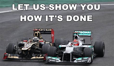 schumacher. (f1-memes: Kimi and Michael’s masterclass in...)