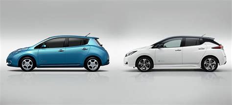 Comparison Between The Old And New Nissan LEAF