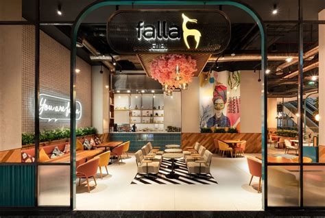 Falla Restaurant Mirdif City Centre Restaurant Interior Design On