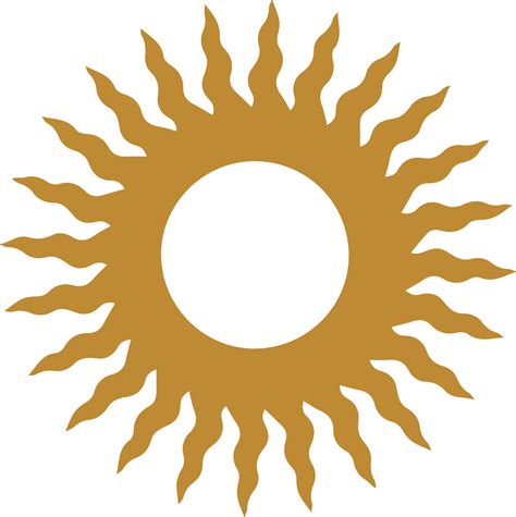 sun logo icon design element  png