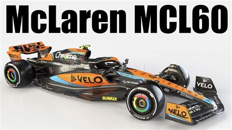 F1 2023 McLaren MCL60 FIRST LOOK YouTube