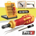 Prok Conjunto de Chaves Extensor Pinça e 30 Bits PKCCH01A