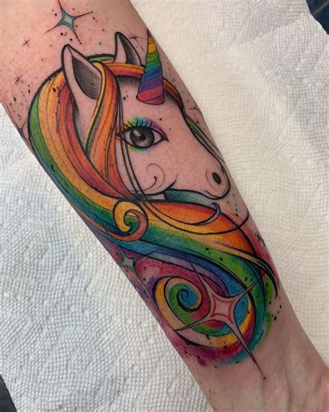 30 Amazing Unicorn Tattoo Design Ideas Meaning And Symbolism 2021