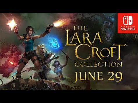 Here comes Lara, the Tomb Raider Switch release date is here