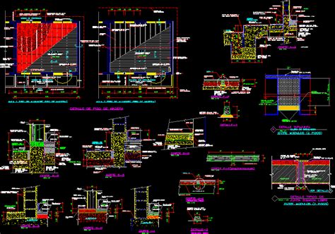 Detalles Constructivos Para Firmes De Concreto En Dwg Kb