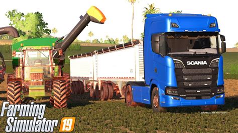 Comprei Um Caminh O Bruto Scania S Farming Simulator Os