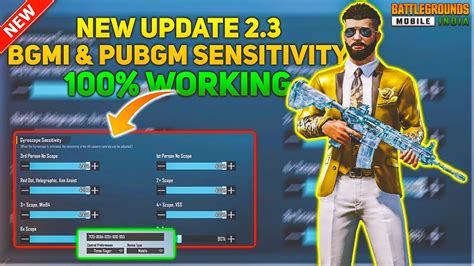 New Update Zero Recoil Sensitivity Code Control Setting Pubg