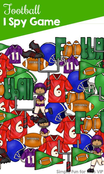 Football I Spy Game - Simple Fun for Kids VIP