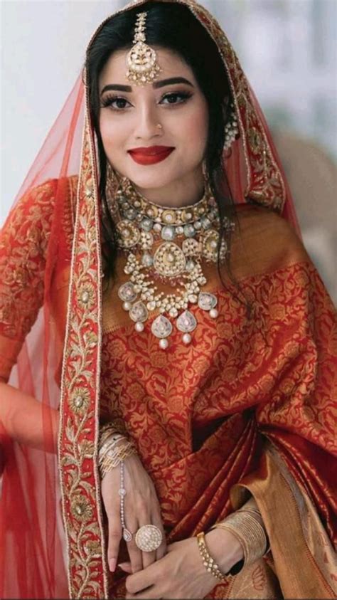 Indian Bridal Looks Indian Bride Indian Fashion Indian Bridal Dress