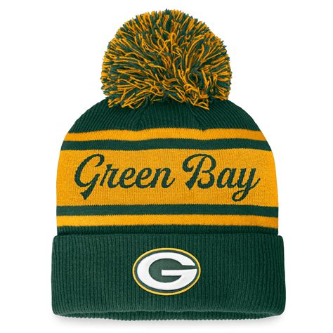 Women's Fanatics Branded Green Green Bay Packers Fundamentals-Cuffed ...