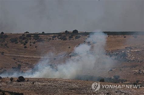 헤즈볼라 이스라엘 군사기지 여러곳에 로켓 수백발 발사종합 블록미디어