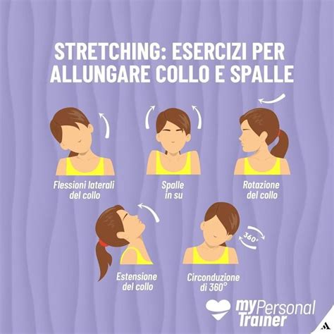 Stretching Esercizi Per Allungare Collo E Spalle Esercizi Esercizi