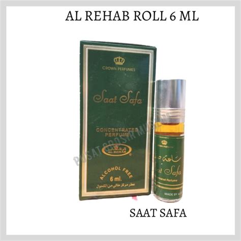 Jual Parfum AL Rehab Saat Safa ROLL 6ML Original Asli Saudi Arabia Di